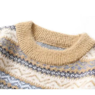 Anselmo - Warmer Damenpullover  - Gemütlicher Strickpullover Für Kalte Tage