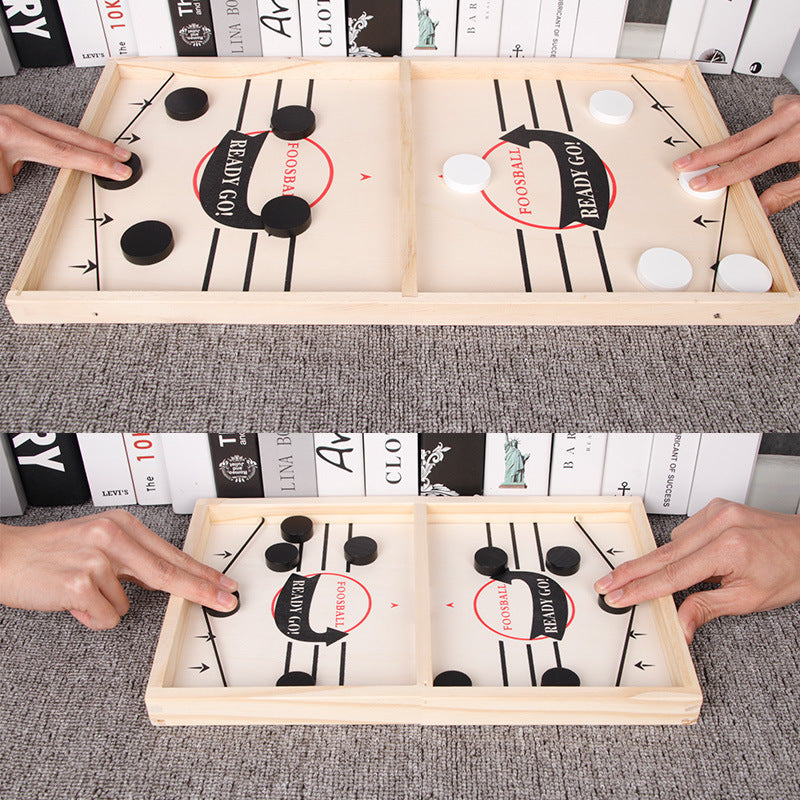 2-in-1 Tischfußball & Sjoelspaß – GameMaster