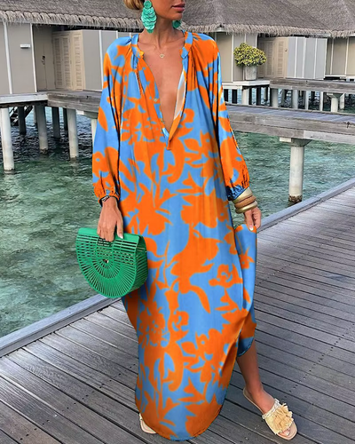 Nia | Lässiges Maxi-Kleid