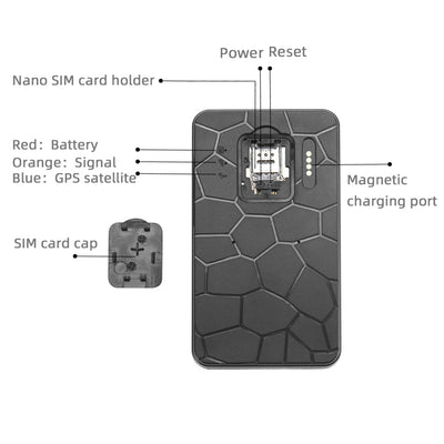 4G Wasserdichter GPS-Tracker | Starker Magnet & Anti-Verlust Auto-Ortungsgerät
