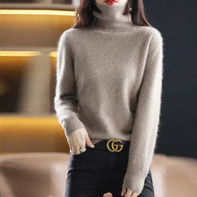 Sophia | Kaschmir-Rollkragenpullover