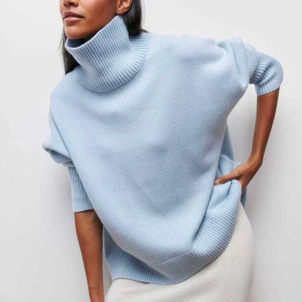 Amandine™ - Oversized Rollkragenpullover