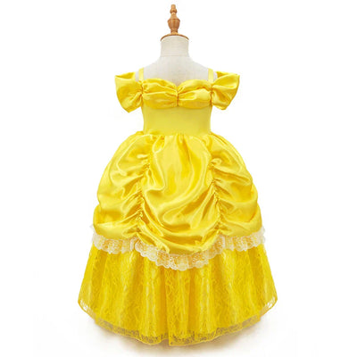 Gelbe Prinzessinnen-Set Kind – Bellezia
