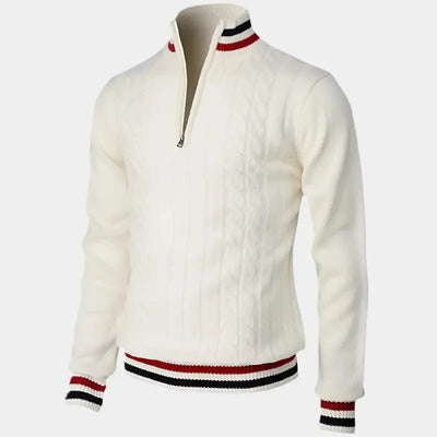 Max | Rollkragenpullover mit halbem Reißverschluss