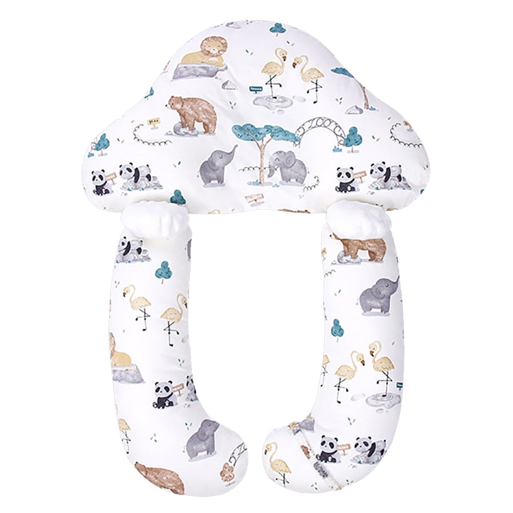 Ergonomisches Babykissen aus Baumwolle für sicheren und bequemen Schlaf