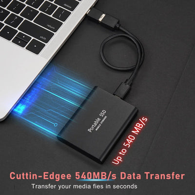 Agilis SSD | Ultraleichte Tragbare SSD 1TB Hochgeschwindigkeits-Festplatte