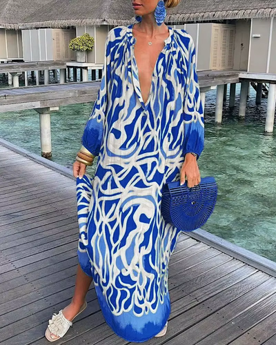 Nia | Lässiges Maxi-Kleid
