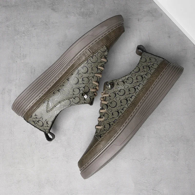 Sebastian | Bequeme Turnschuhe aus Leder