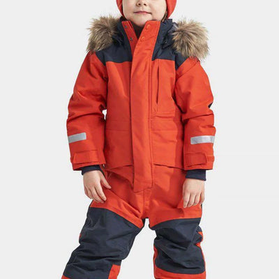 Wasserdichter & winddichter Kinder-Skioverall mit Kapuze – Mika