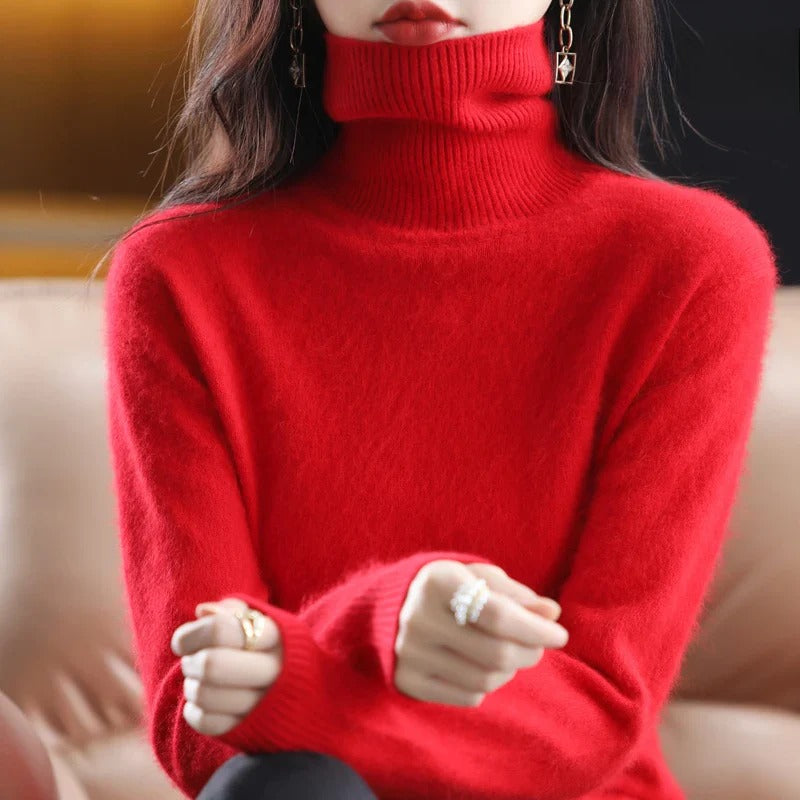 Sophia | Kaschmir-Rollkragenpullover