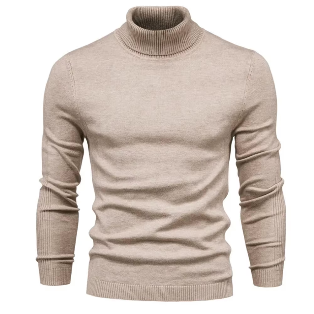 Luca | Luxuriöser Rollkragenpullover aus Kaschmir