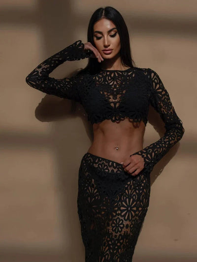 Berta | Wunderschönes Strandkleid Set