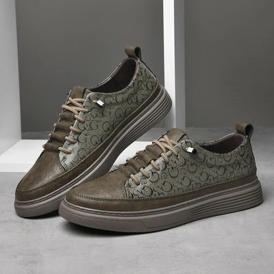 Sebastian | Bequeme Turnschuhe aus Leder