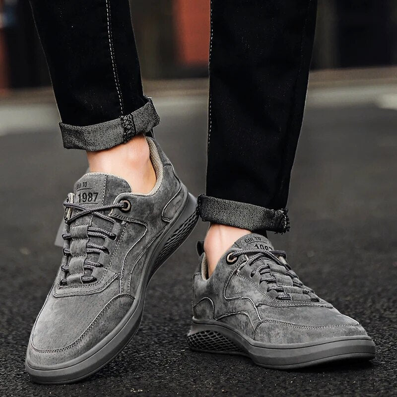 Zayn | Elegante Wildleder-Sneaker