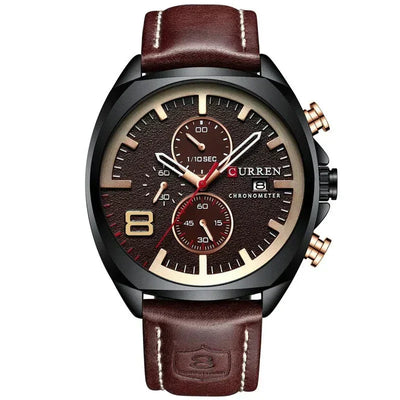 Wasserdichte Chronographen-Sportuhr im Militär-Design