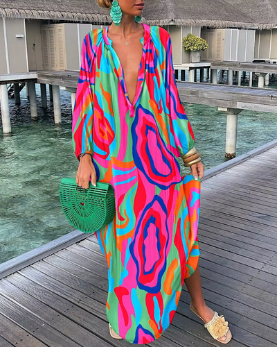 Nia | Lässiges Maxi-Kleid
