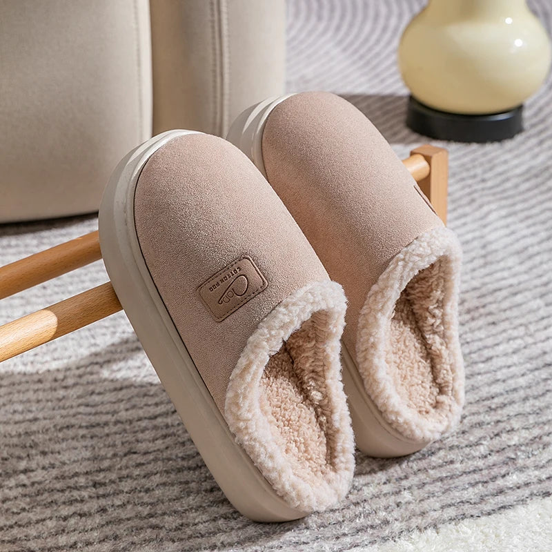Bamboo | Sandalen mit Rutschfester Sohle und Warmem Innenfutter für Winter