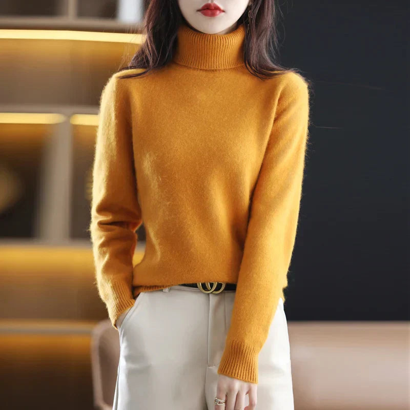 Sophia | Kaschmir-Rollkragenpullover