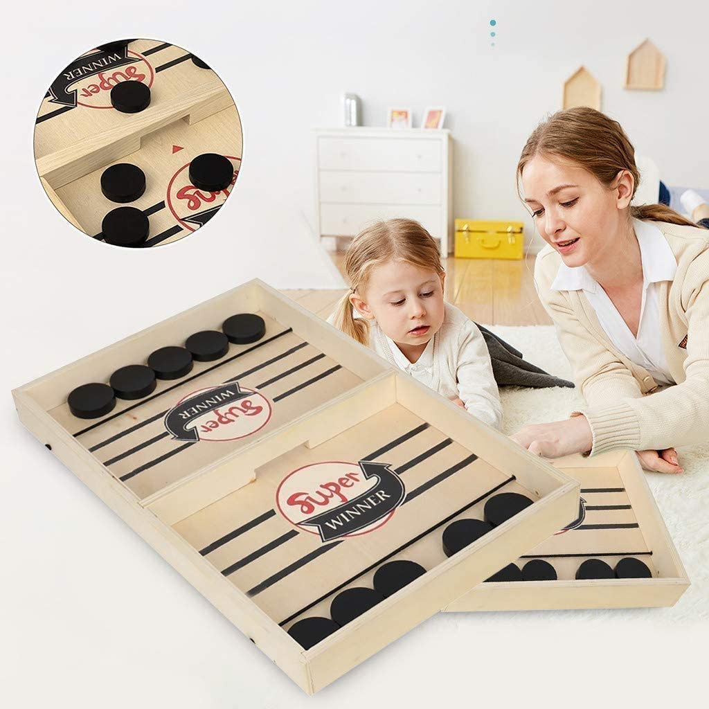 2-in-1 Tischfußball & Sjoelspaß – GameMaster