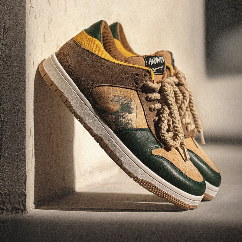 David | Die große Welle Design Sneakers
