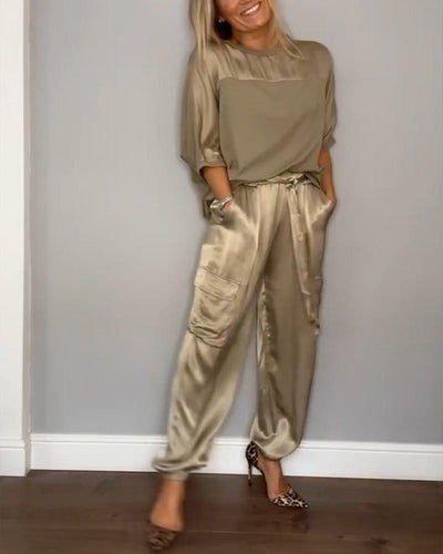 Irma | Elegant satin set
