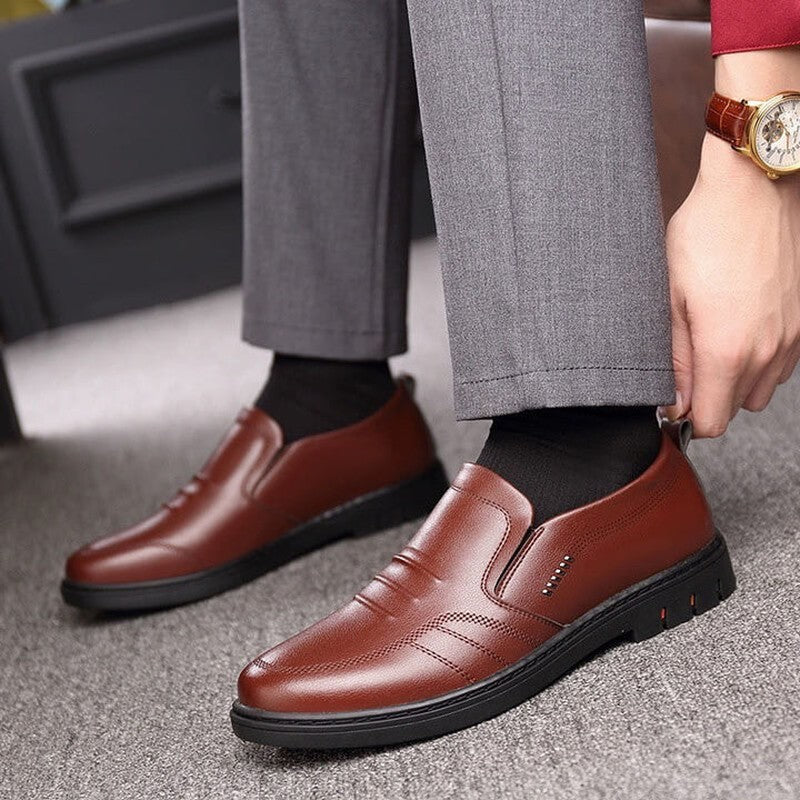 Lukas | Bequeme, rutschfeste Lederschuhe