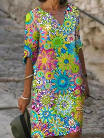 Blumenkleid für Damen – Elyra