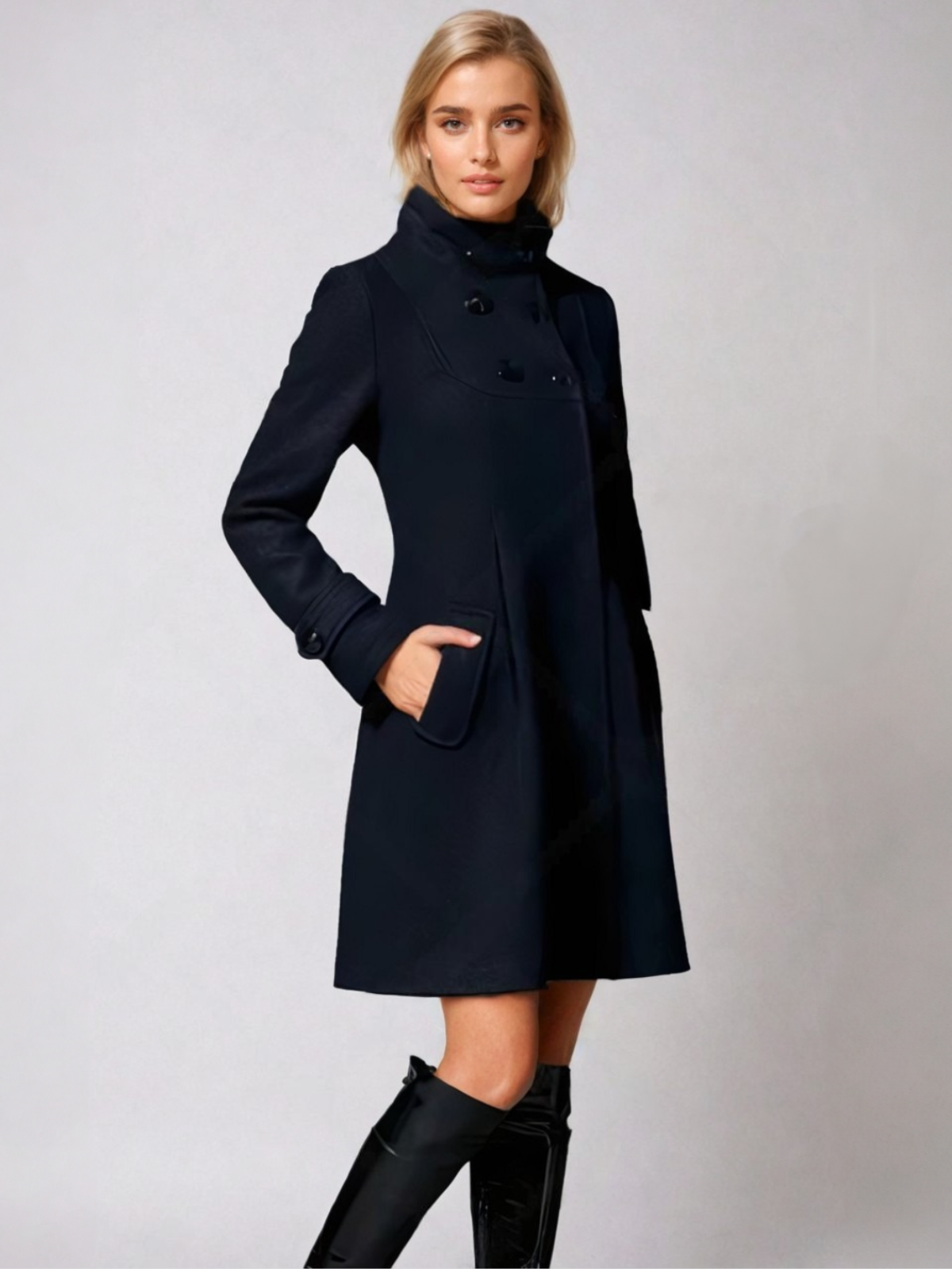 Angelina Couture | Stilvolle Jacke mit praktischen Seitentaschen