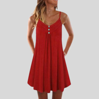 Anavelle – Stilvolles ärmelloses Minikleid