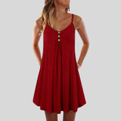 Anavelle – Stilvolles ärmelloses Minikleid