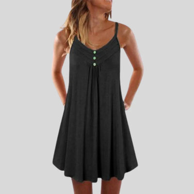 Anavelle – Stilvolles ärmelloses Minikleid