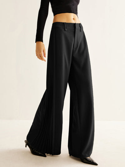 Weite Hose Damen Falten