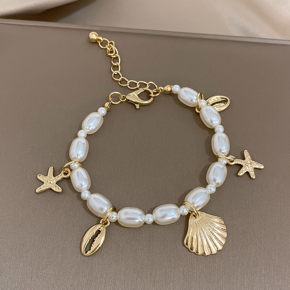Boho Stil Sommer Seestern Muschel Armbinde