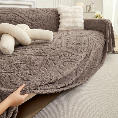 Vintage Jacquard Shu Velveteen Sofabezug