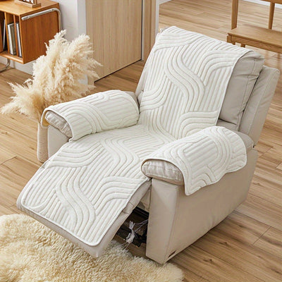 Bohemian Sofa aus weichem Samt-Schoner
