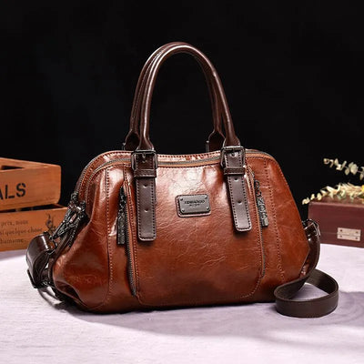 Elke | Lederhandtasche