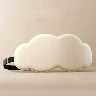 Beige 6D Cloud Schlafmaske – Entspannung auf Wolke 6