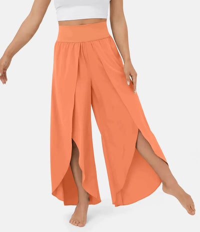 Airflow Damen Hose - Bequeme, Luftige Schlaghose Mit Shorts