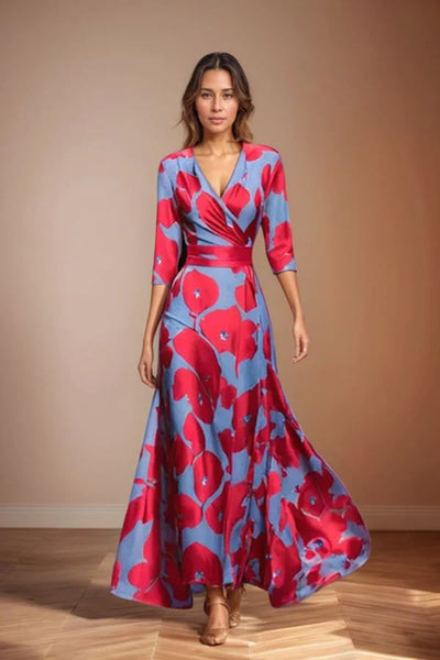 Alissa | Italienische Kleid | Maxi