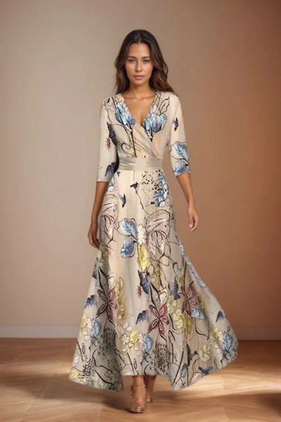 Alissa | Italienische Kleid | Maxi