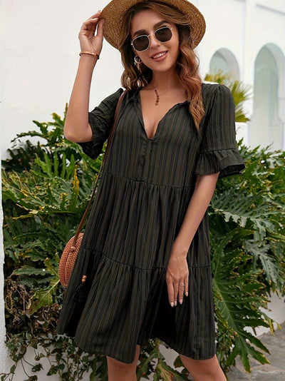 Amelia – Kurzarmkleid Für Frühlings-Und Sommermode