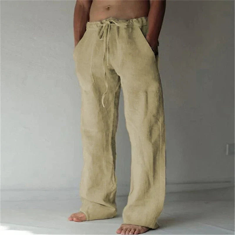 Arthur | Herren-Baggy-Leinenhose | Leicht, atmungsaktiv & stilvoll