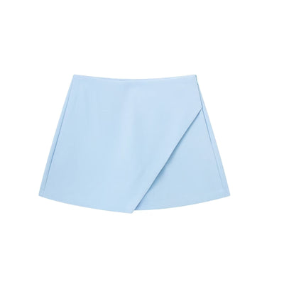 Asymmetrischer Hosenrock für Damen