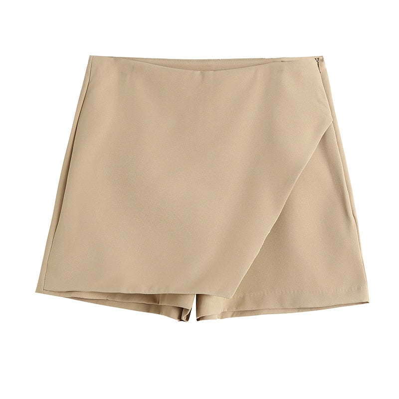Asymmetrischer Hosenrock für Damen