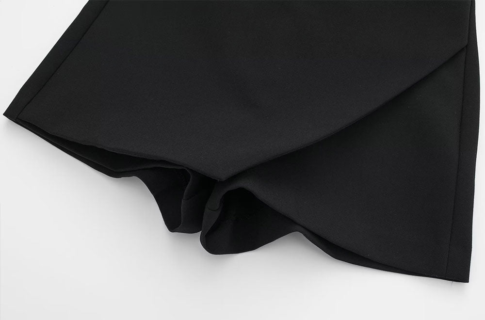 Asymmetrischer Hosenrock für Damen