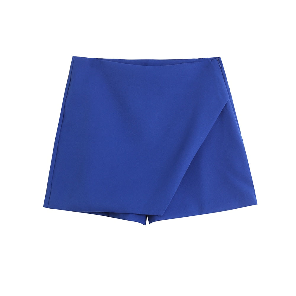 Asymmetrischer Hosenrock für Damen