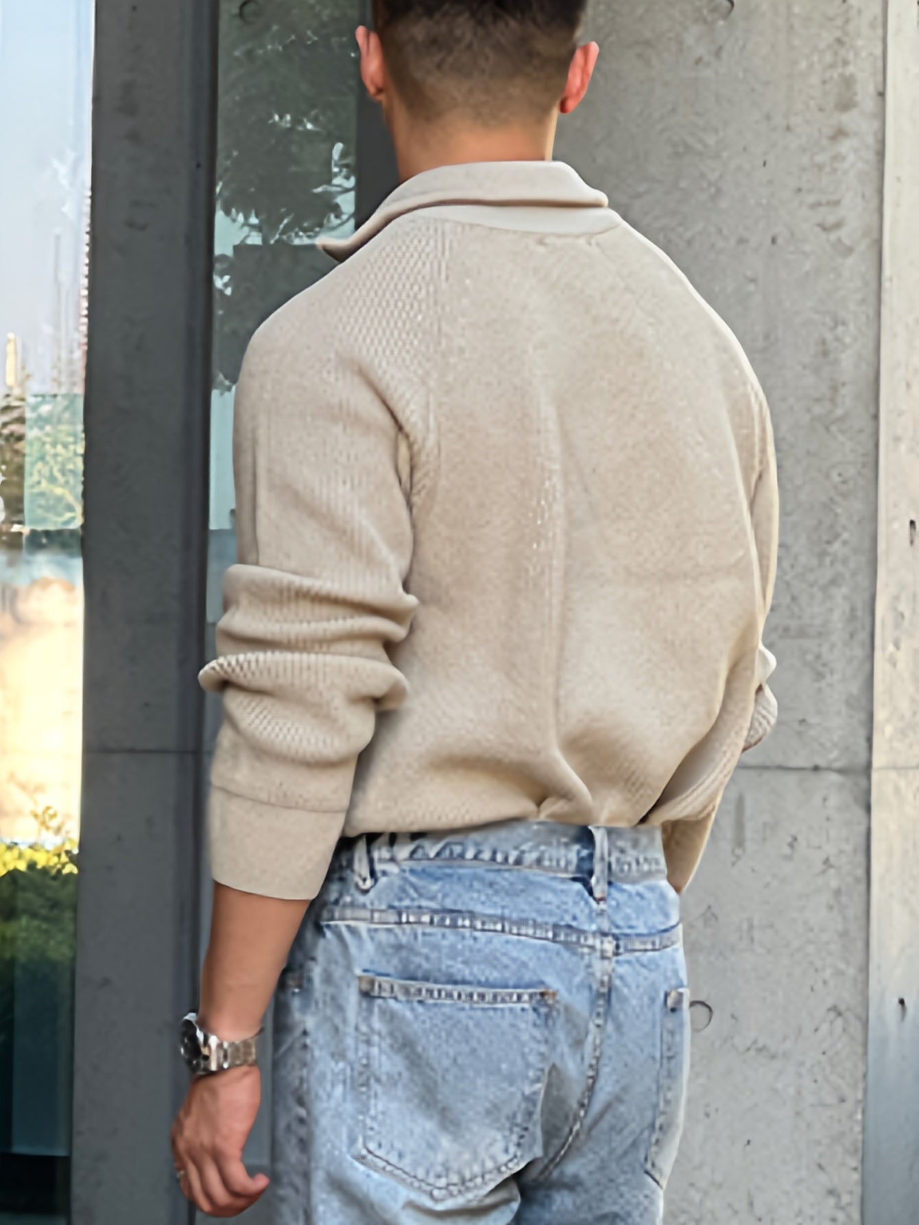 Laura | Strickpullover mit halblangem Reißverschluss