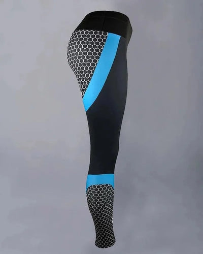 Annelise | Hochtaillierte Farbeblock Sportleggings für maximale Bewegungsfreiheit