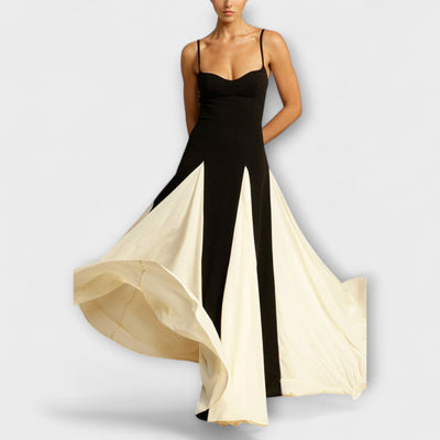 Ember - Klassisches A-Linien Maxikleid mit Tüll-Details