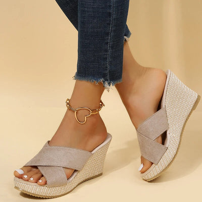 Almina ™- Komfort Wedge Sandalen